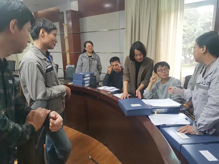 集团办公室造度建设与执行查抄组到解化化工查抄工作