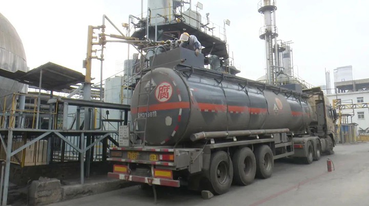 【聚焦云煤】解化化工分公司氨水充装量获得新突破