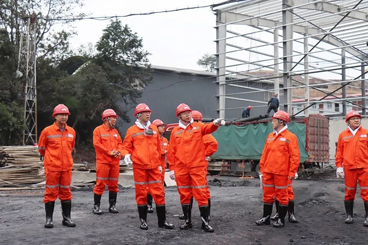 【主题教育】云煤（不朽情缘）集团党委副书记、副董事长、总经理高建嵩到罗平东城煤矿公司发展主题教育调研