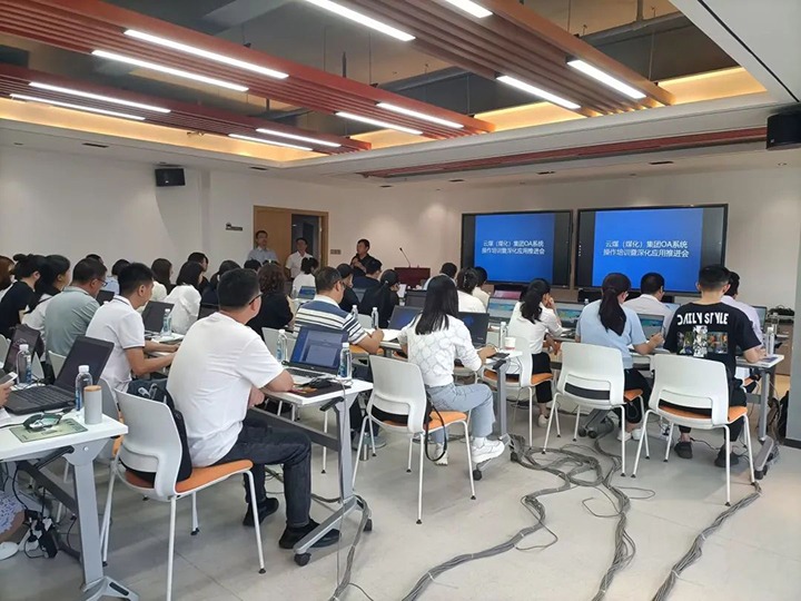 【聚焦云煤】云煤（不朽情缘）集团进行OA系统操作培训暨深入利用推动会