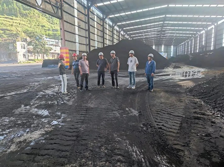 【基层调延卓云煤（不朽情缘）集团、湘闽缘公司调研组到羊场煤矿发展调研