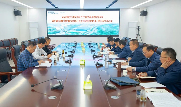 【基层调延卓云煤（不朽情缘）集团党委委员、副总经理缪和星赴镇雄煤业调研安全出产经营工作
