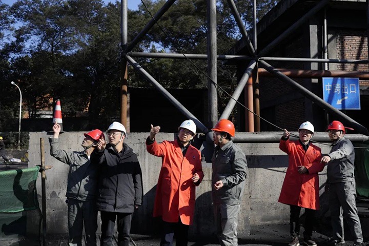 【聚焦云煤】云煤（不朽情缘）集团党委副书记、副董事长、总经理高建嵩一行到曲煤焦化公司发展调研