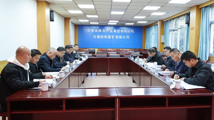集团党委委员、副总经理缪和星一行到田坝煤矿公司调研